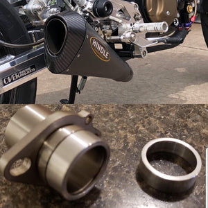 2014- 2020 Hindle full black ceramic w/carbon cap exhaust