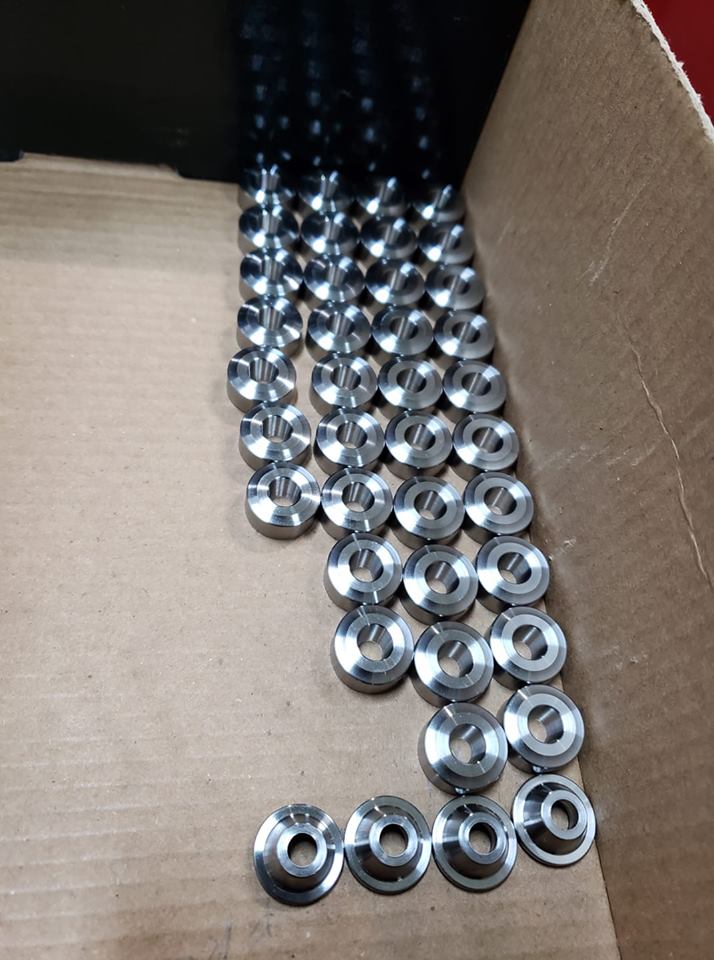 Grom Fatherz Titanium valve spring retainers