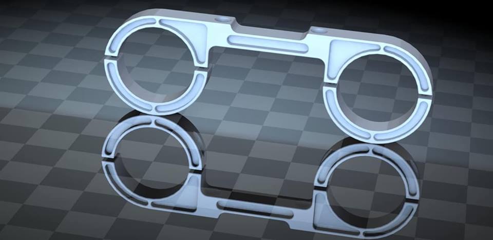 Bottle Bracket Double